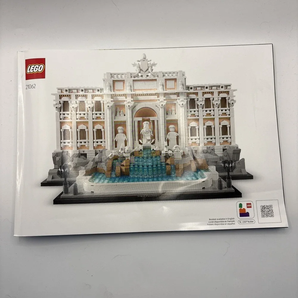 21062‎ LEGO INSTRUCTION BOOK ONLY manual for Architecture Trevi Fountain
